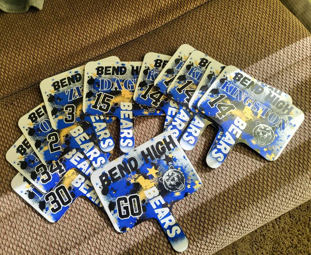 Custom Paddle Fans